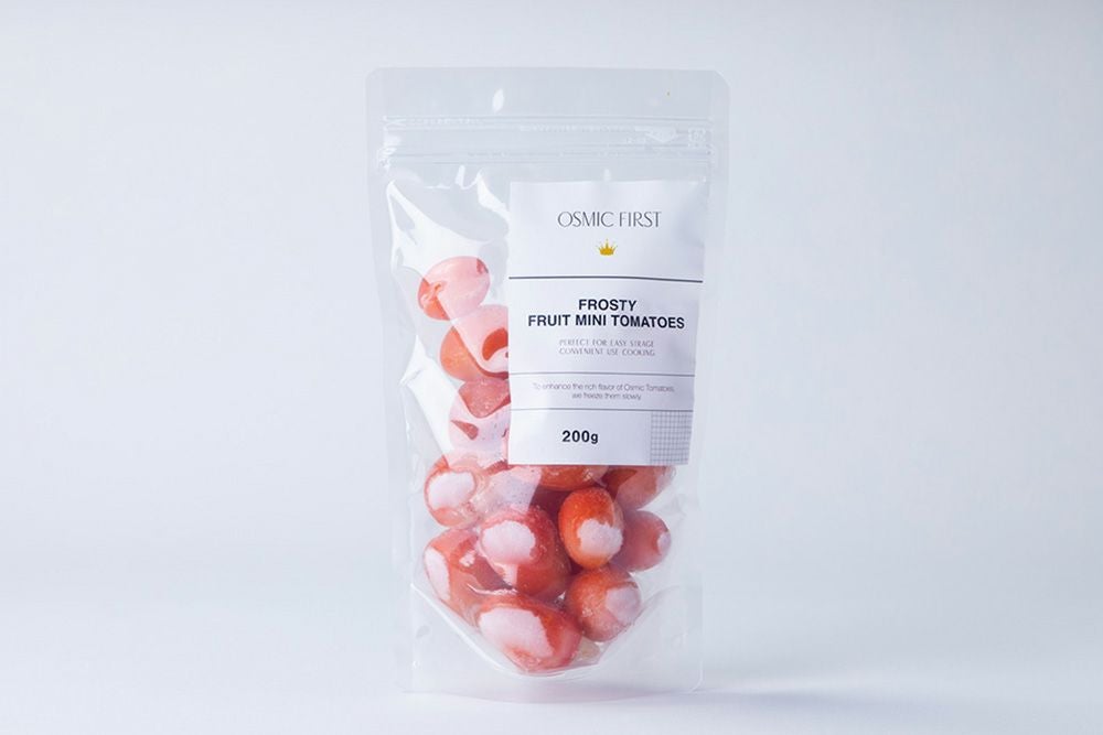 冷凍OSMICフルーツミニトマト 約200g | OSMIC FIRST onlineshop