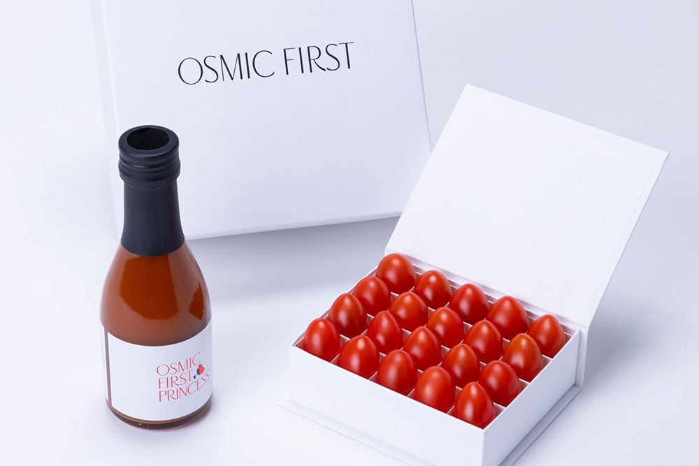 オスミックファースト OSMIC FIRST オスミックトマト 中元 ギフト フルーツミニトマト（化粧箱）&ジュース PRINCESSセット